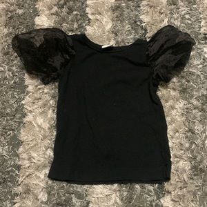 Zara black blouse